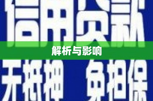 高平解析与影响