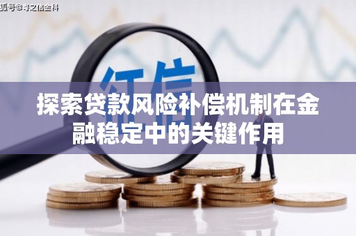 新营探索贷款风险补偿机制在金融稳定中的关键作用