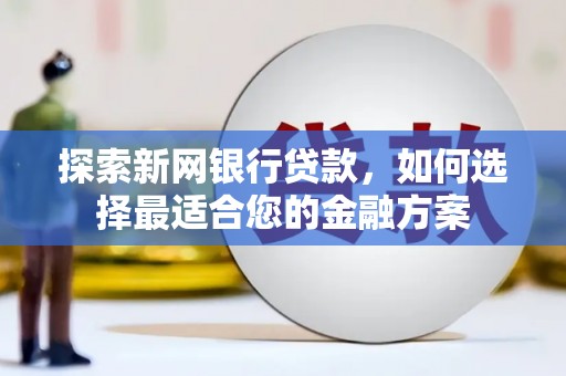 东西湖探索新网银行贷款，如何选择最适合您的金融方案