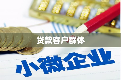 汤原贷款客户群体