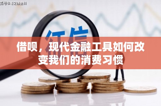 明山借呗，现代金融工具如何改变我们的消费习惯