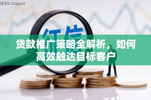 青山湖贷款推广策略全解析，如何高效触达目标客户
