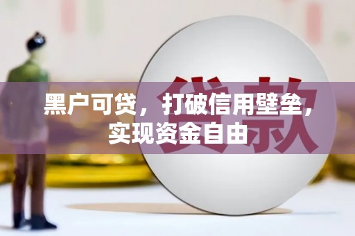 南丰黑户可贷，打破信用壁垒，实现资金自由