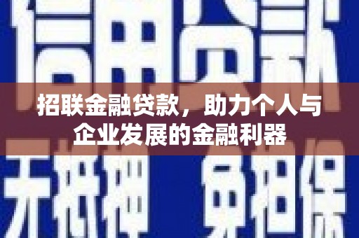 延津招联金融贷款，助力个人与企业发展的金融利器