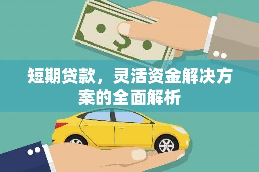 乐山短期贷款，灵活资金解决方案的全面解析