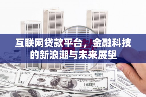 盘县互联网贷款平台，金融科技的新浪潮与未来展望