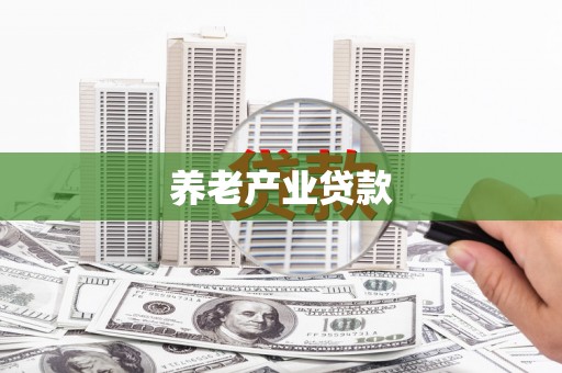 安图养老产业贷款
